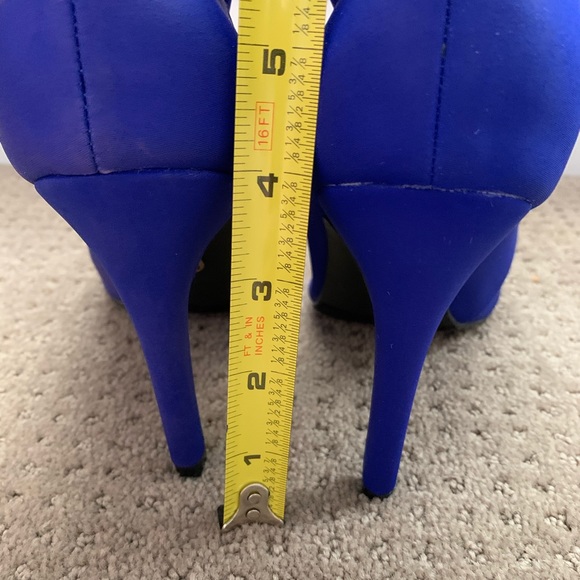 Juicy couture peep toe bootie heels - Picture 10 of 11